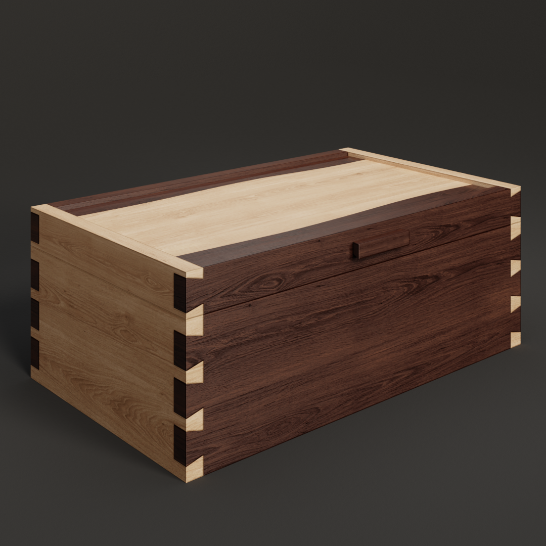 Wooden Dovetail Box preview image 2